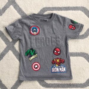 Marvel “Heroes” T-shirt, 5t